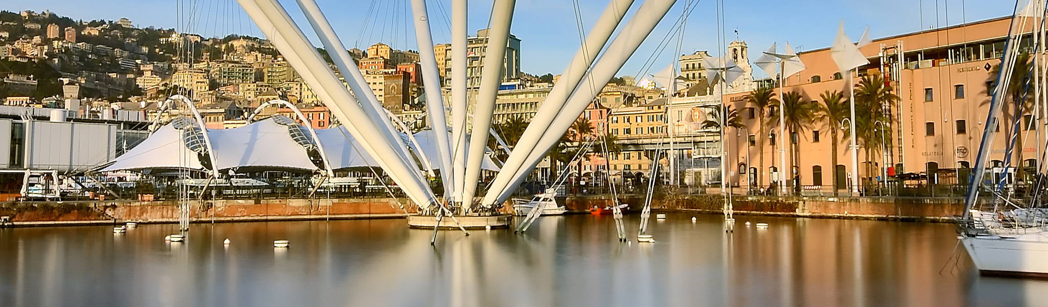 Porto Antico e il Bigo di Renzo Piano